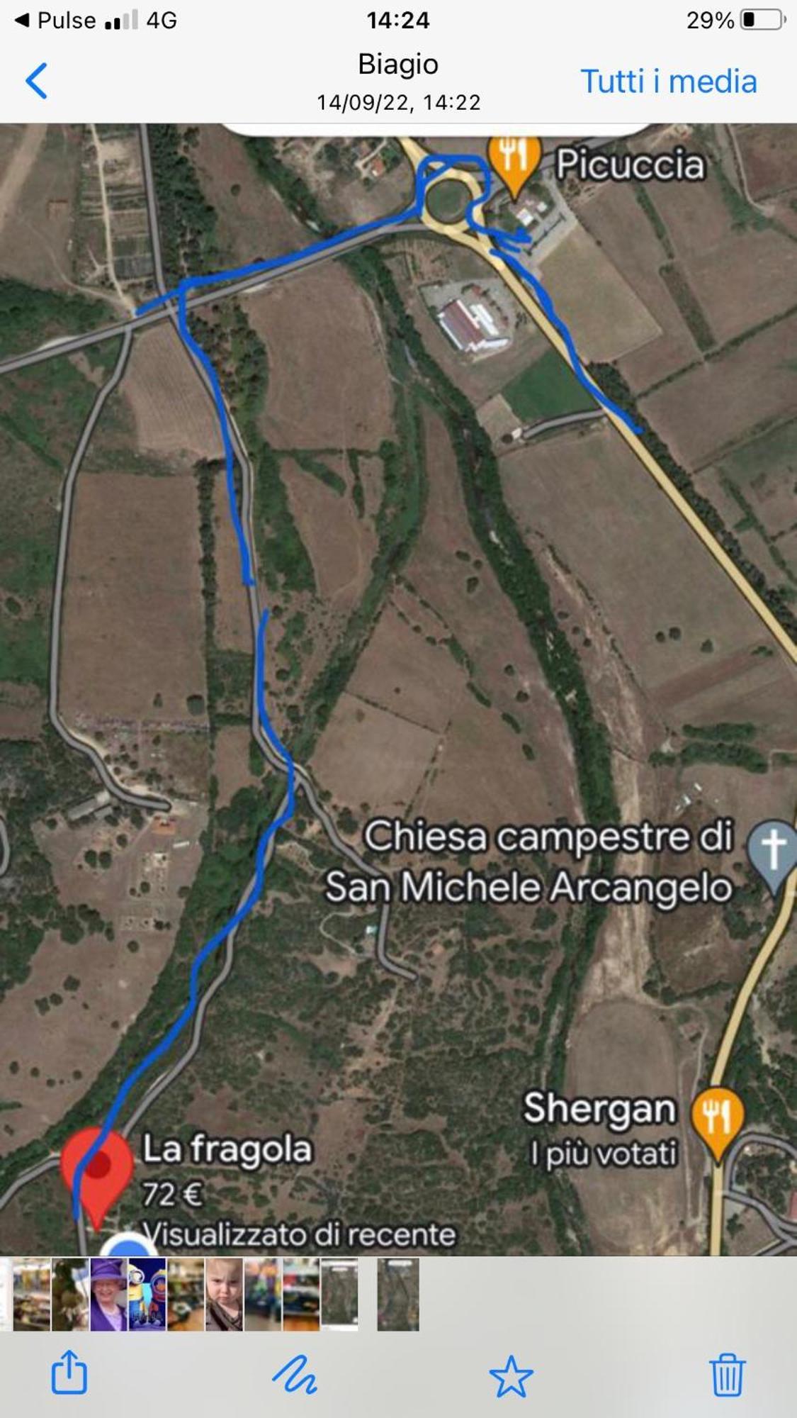 Hotel La fragola in Campagna San Pantaleo Esterno foto